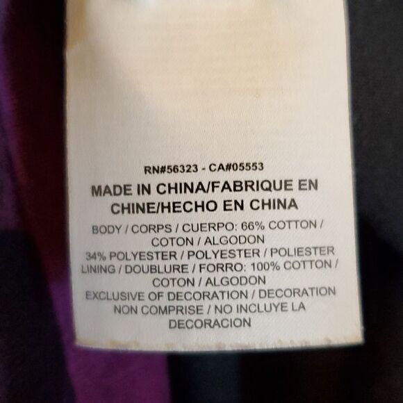 NIKE Tech Fleece Purple Camouflage Sweatshirt - Size XS - Picture 8 of 8